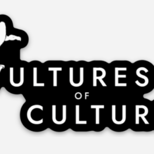Vultures of Culture Logo Sticker