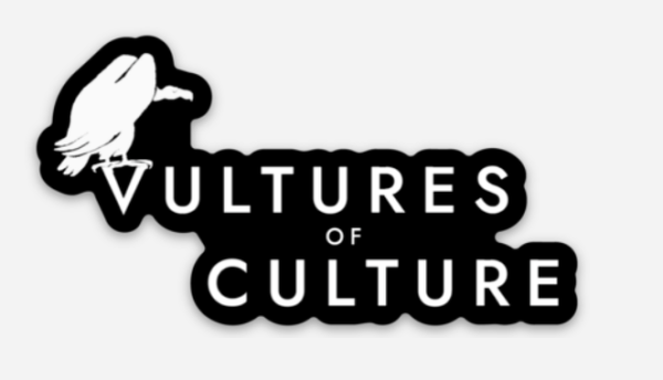 Vultures of Culture Logo Sticker